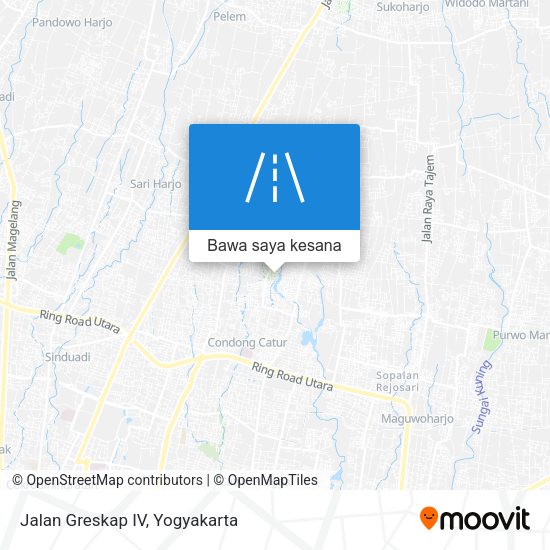 Peta Jalan Greskap IV