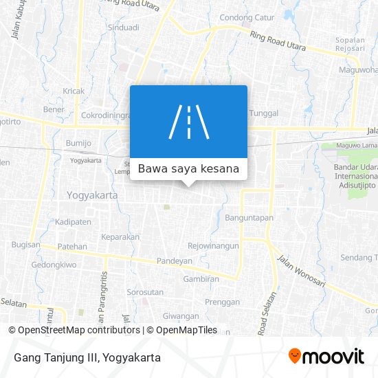 Peta Gang Tanjung III