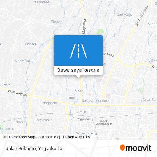 Peta Jalan Sukarno