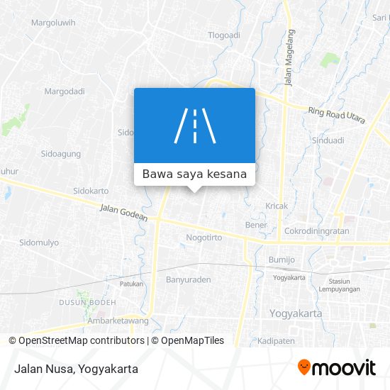 Peta Jalan Nusa