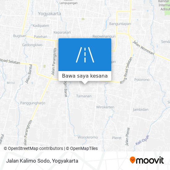 Peta Jalan Kalimo Sodo