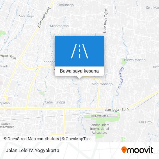 Peta Jalan Lele IV