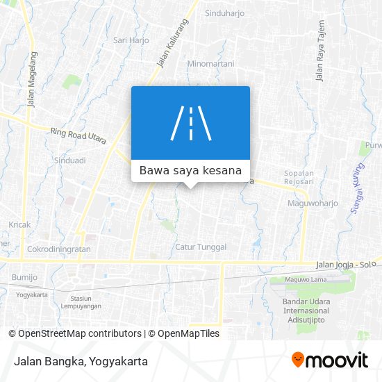 Peta Jalan Bangka