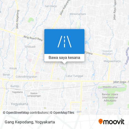 Peta Gang Kepodang