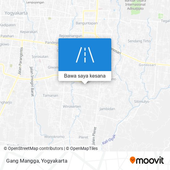 Peta Gang Mangga