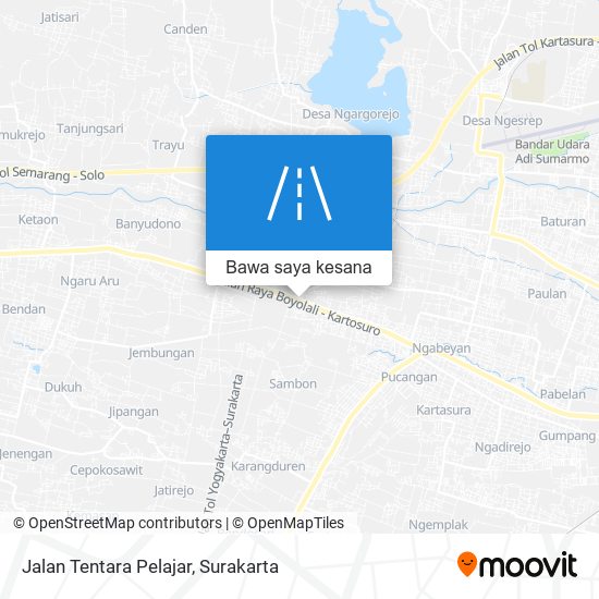 Peta Jalan Tentara Pelajar