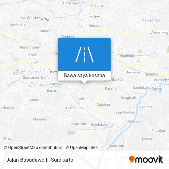 Peta Jalan Basudewo II