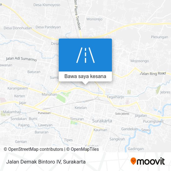Peta Jalan Demak Bintoro IV