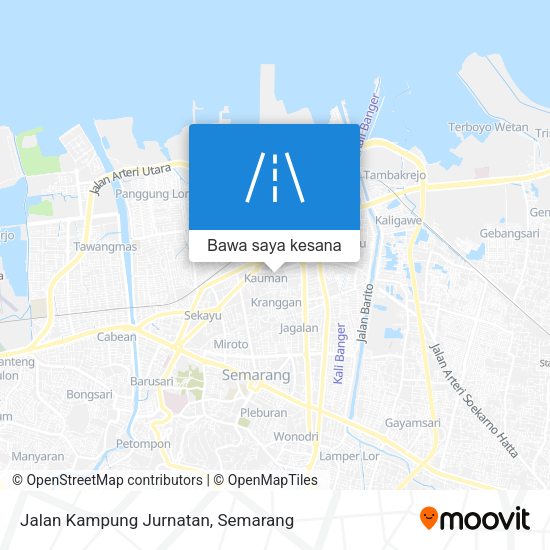 Peta Jalan Kampung Jurnatan