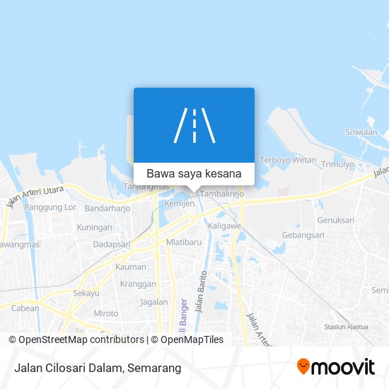 Peta Jalan Cilosari Dalam