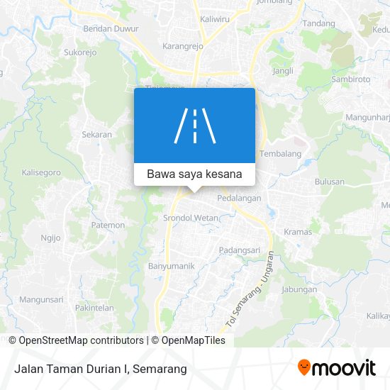 Peta Jalan Taman Durian I