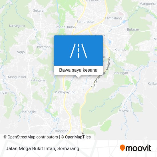 Peta Jalan Mega Bukit Intan