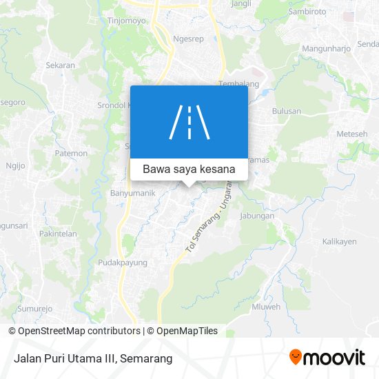 Peta Jalan Puri Utama III