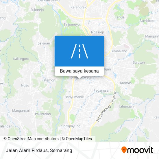 Peta Jalan Alam Firdaus