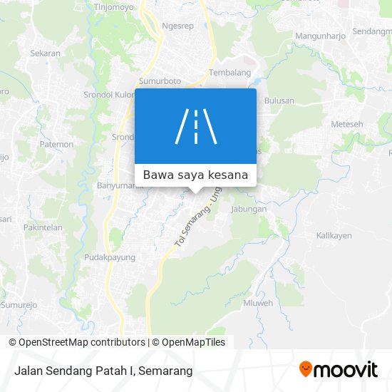 Peta Jalan Sendang Patah I