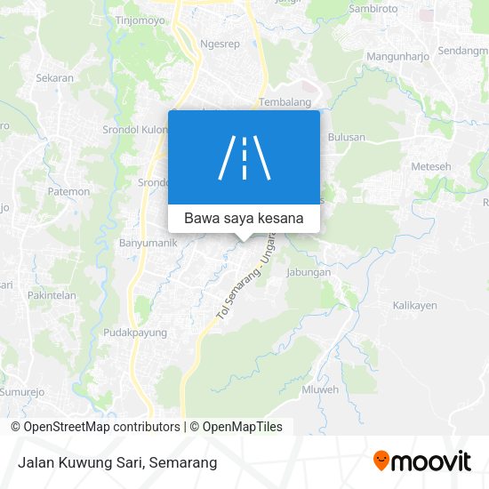 Peta Jalan Kuwung Sari