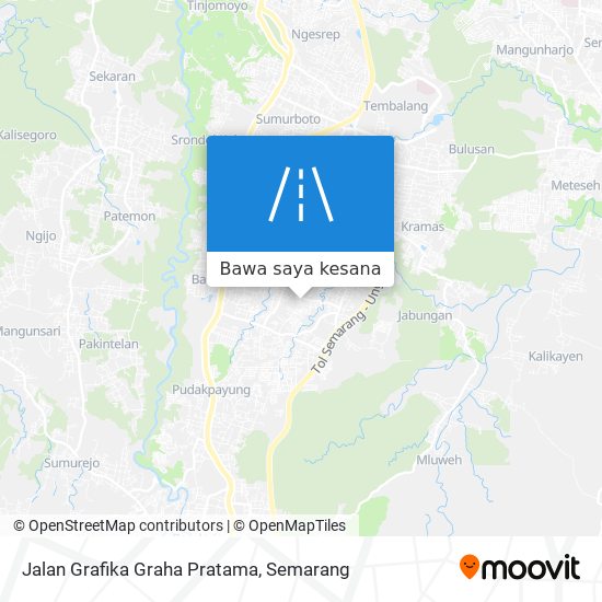 Peta Jalan Grafika Graha Pratama