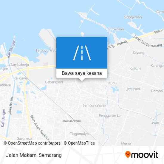 Peta Jalan Makam