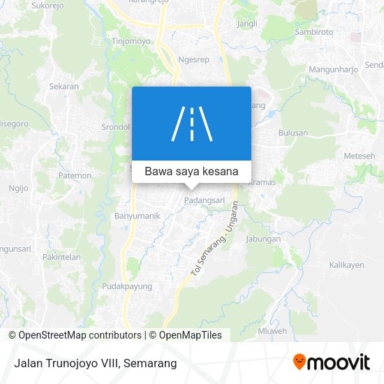 Peta Jalan Trunojoyo VIII