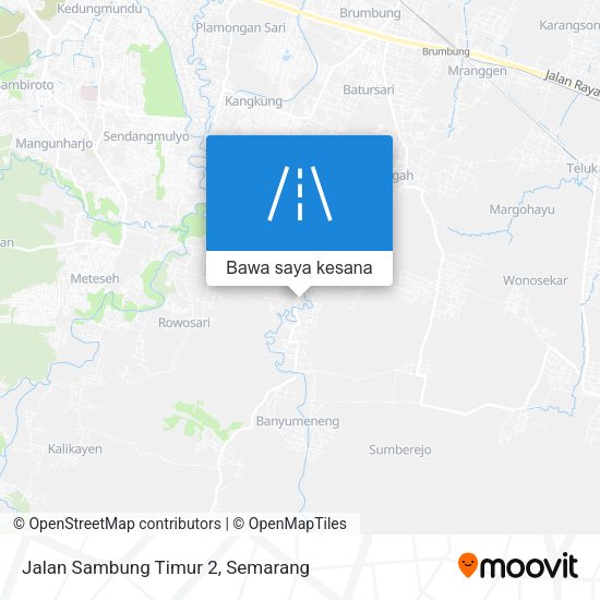 Peta Jalan Sambung Timur 2