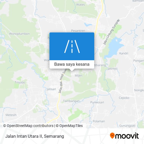 Peta Jalan Intan Utara II