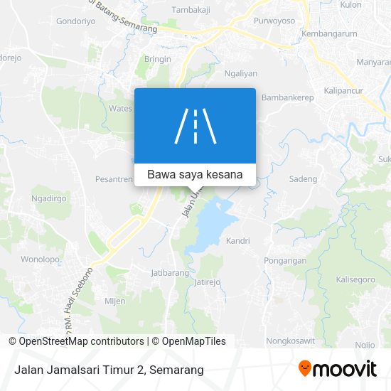 Peta Jalan Jamalsari Timur 2