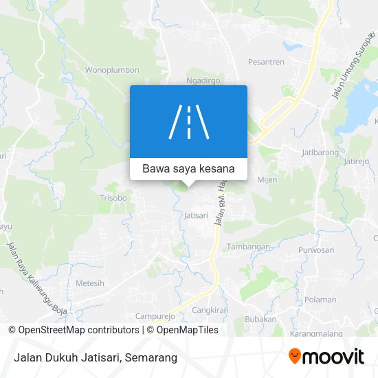 Peta Jalan Dukuh Jatisari