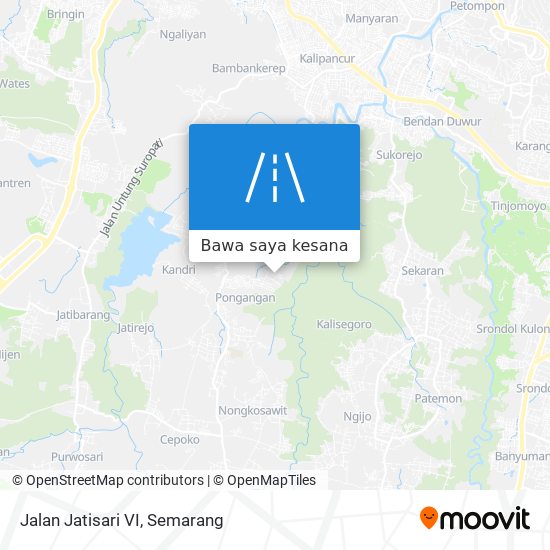Peta Jalan Jatisari VI