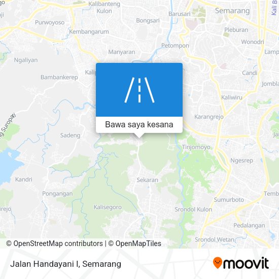 Peta Jalan Handayani I