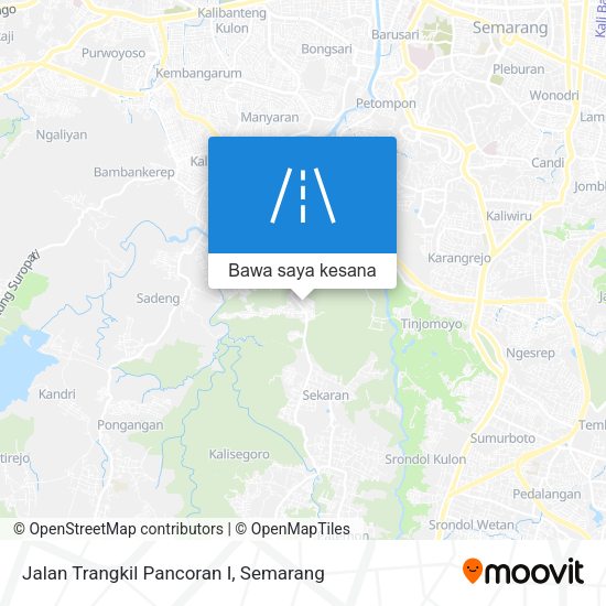 Peta Jalan Trangkil Pancoran I