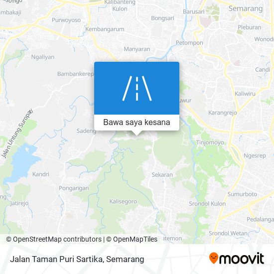 Peta Jalan Taman Puri Sartika