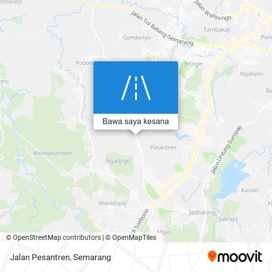 Peta Jalan Pesantren