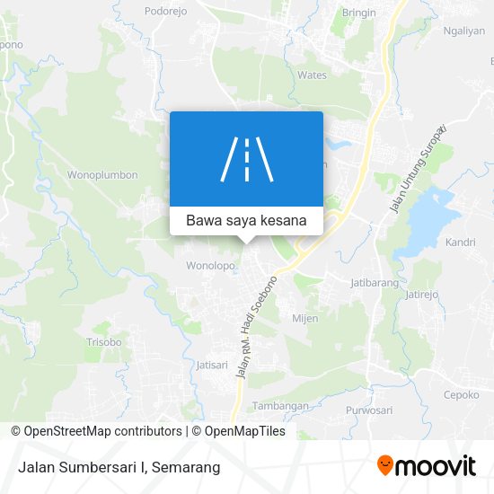 Peta Jalan Sumbersari I