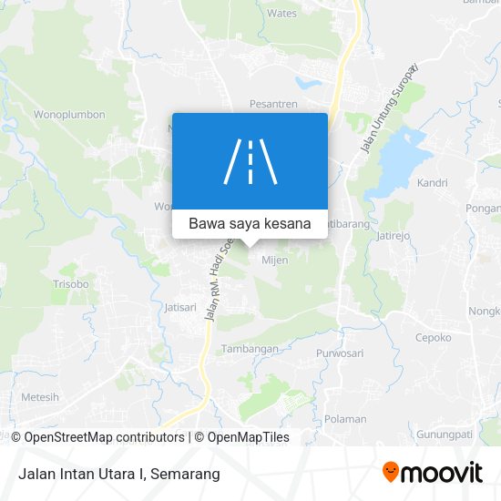 Peta Jalan Intan Utara I