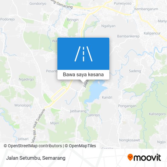 Peta Jalan Setumbu