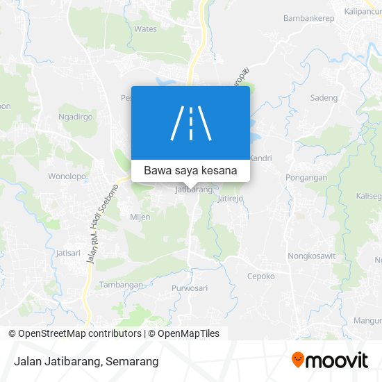 Peta Jalan Jatibarang