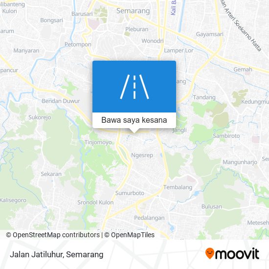 Peta Jalan Jatiluhur