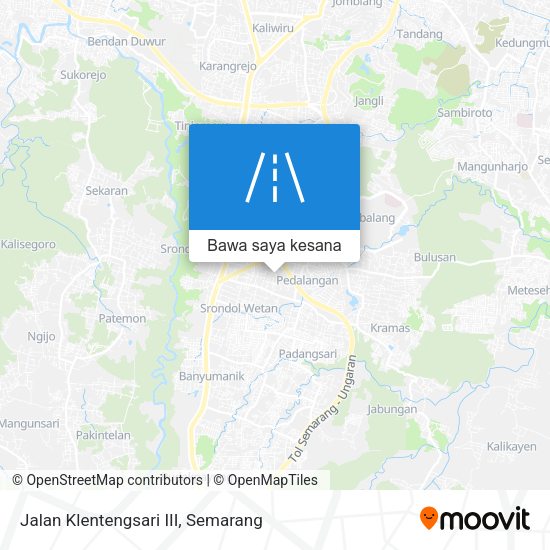 Peta Jalan Klentengsari III