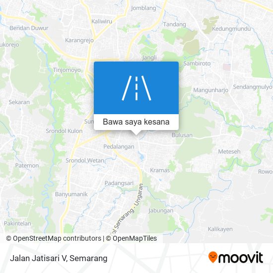 Peta Jalan Jatisari V