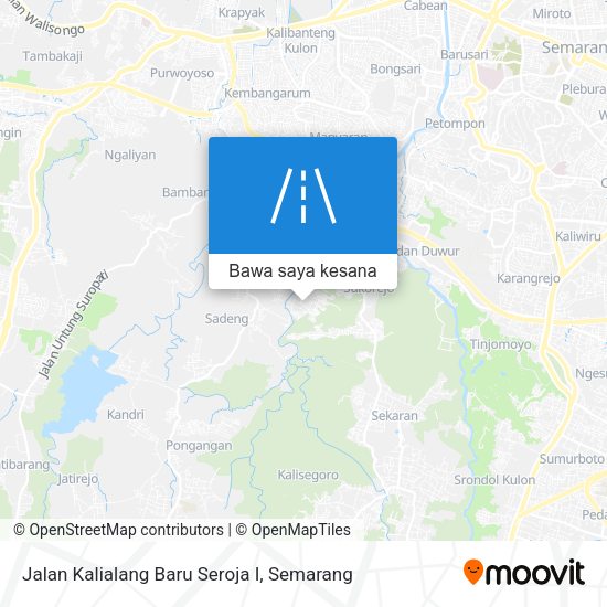 Peta Jalan Kalialang Baru Seroja I