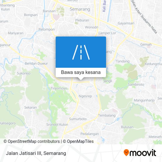 Peta Jalan Jatisari III