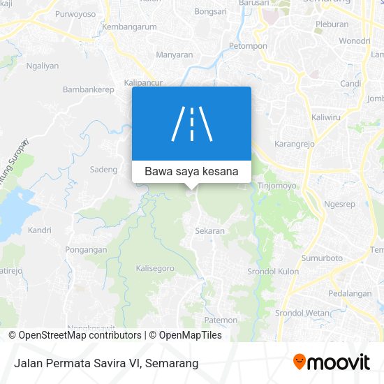 Peta Jalan Permata Savira VI