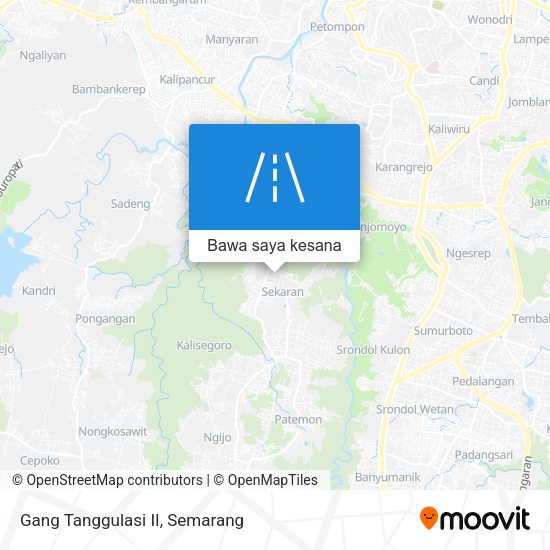 Peta Gang Tanggulasi II