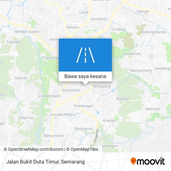 Peta Jalan Bukit Duta Timur