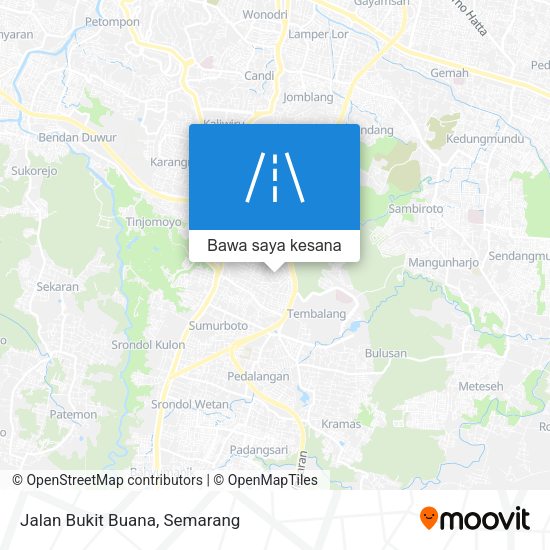 Peta Jalan Bukit Buana