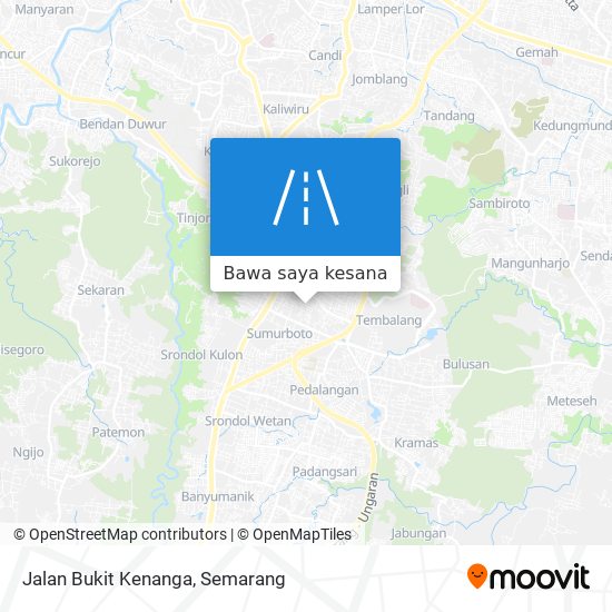 Peta Jalan Bukit Kenanga