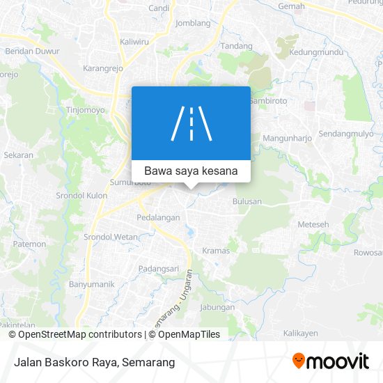 Peta Jalan Baskoro Raya