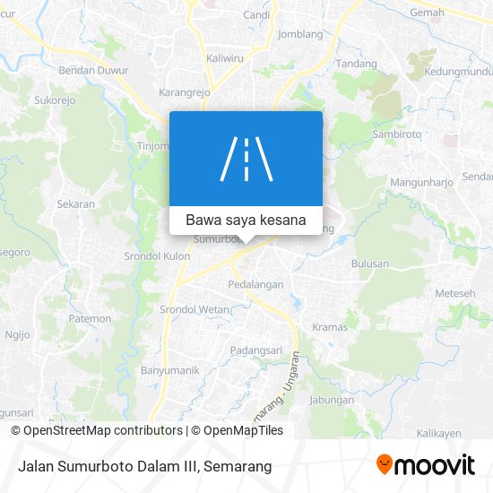 Peta Jalan Sumurboto Dalam III