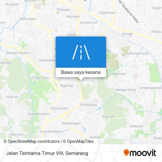 Peta Jalan Tamtama Timur VIII