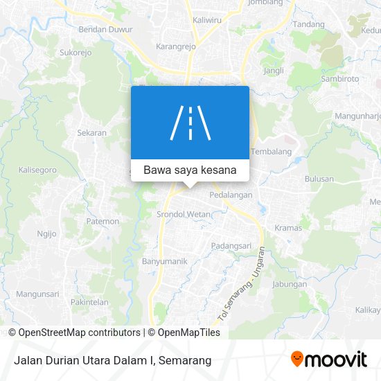 Peta Jalan Durian Utara Dalam I
